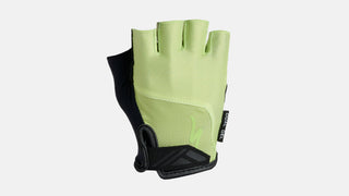 Specialized Men's Body Geometry Dual-Gel Short Finger Gloves - Limestone