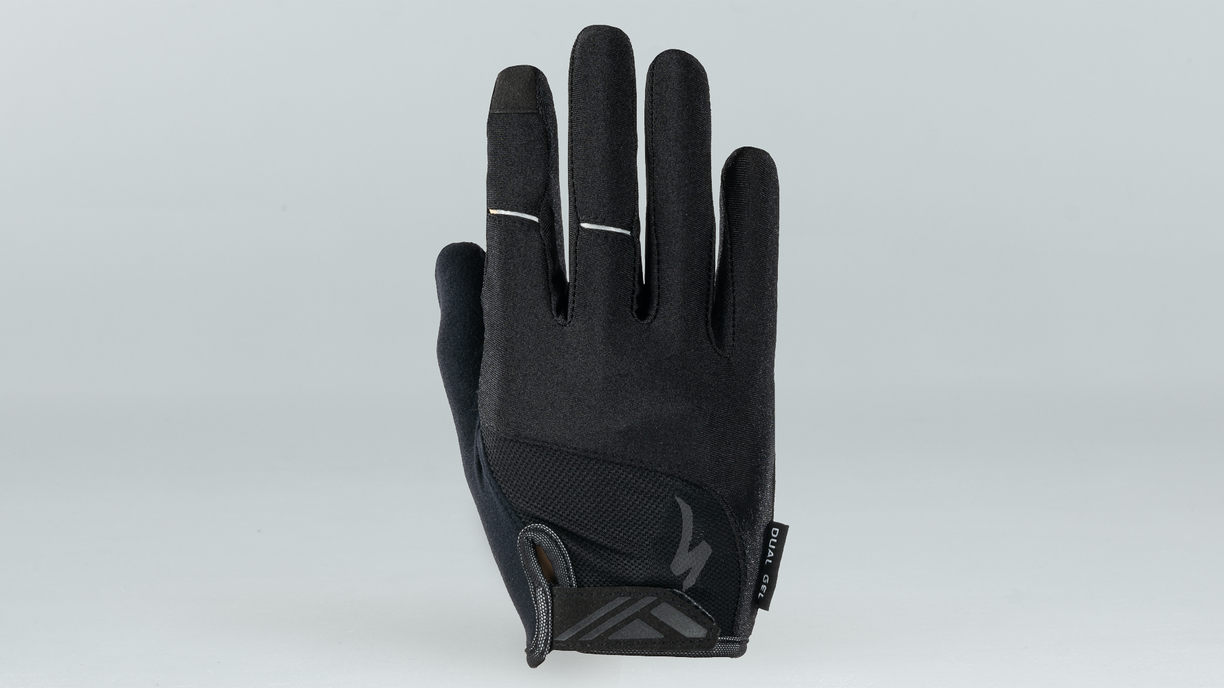 Specialized Men's Body Geometry Dual-Gel Long Finger Gloves - Black