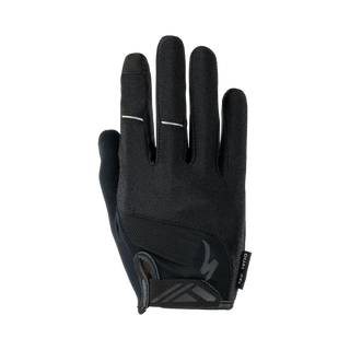 Specialized Men's Body Geometry Dual-Gel Long Finger Gloves - Black
