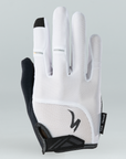 Specialized Women's Body Geometry Dual-Gel Long Finger Gloves - White