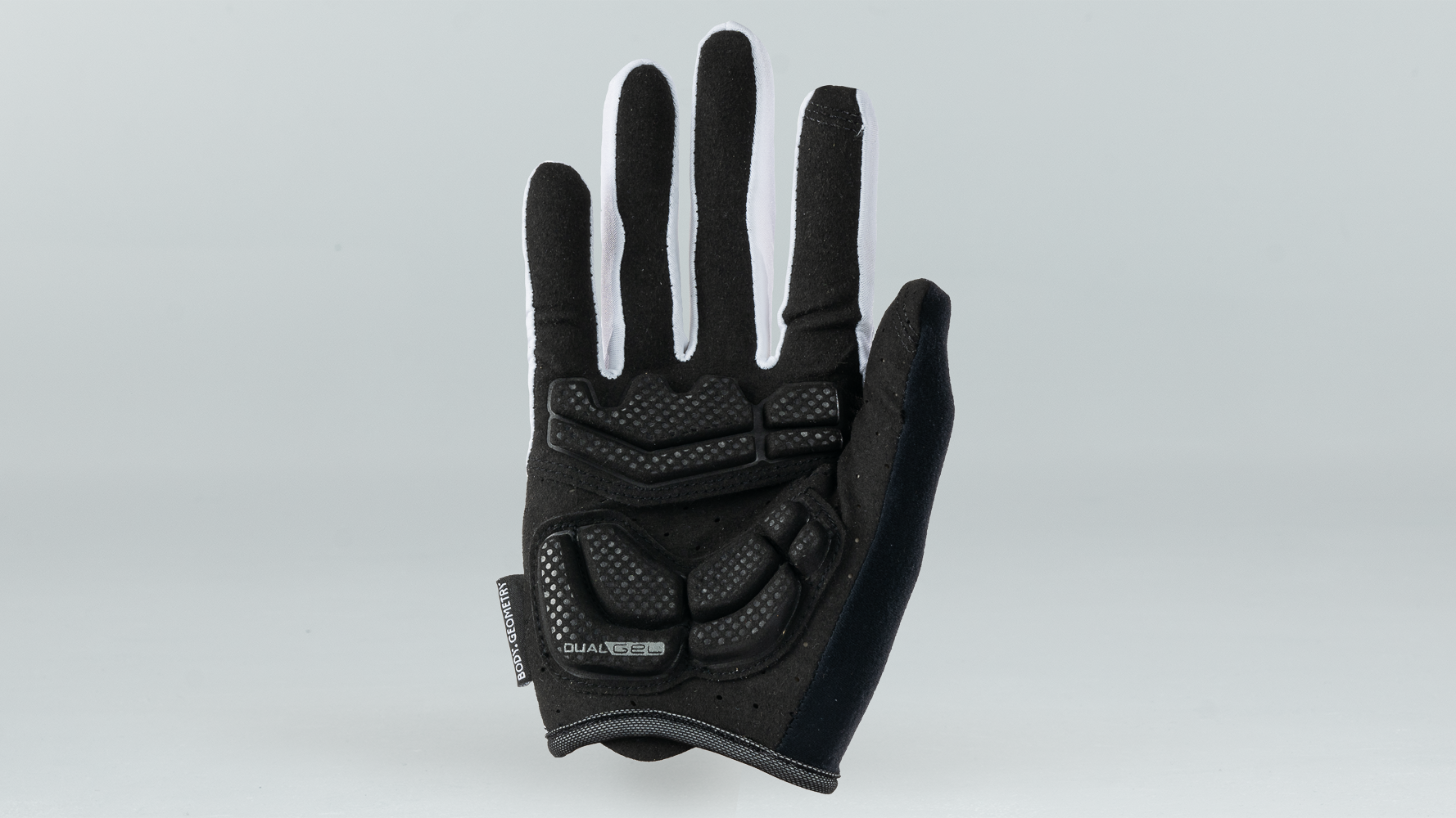 Specialized Women's Body Geometry Dual-Gel Long Finger Gloves - White