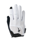 Specialized Women's Body Geometry Dual-Gel Long Finger Gloves - White
