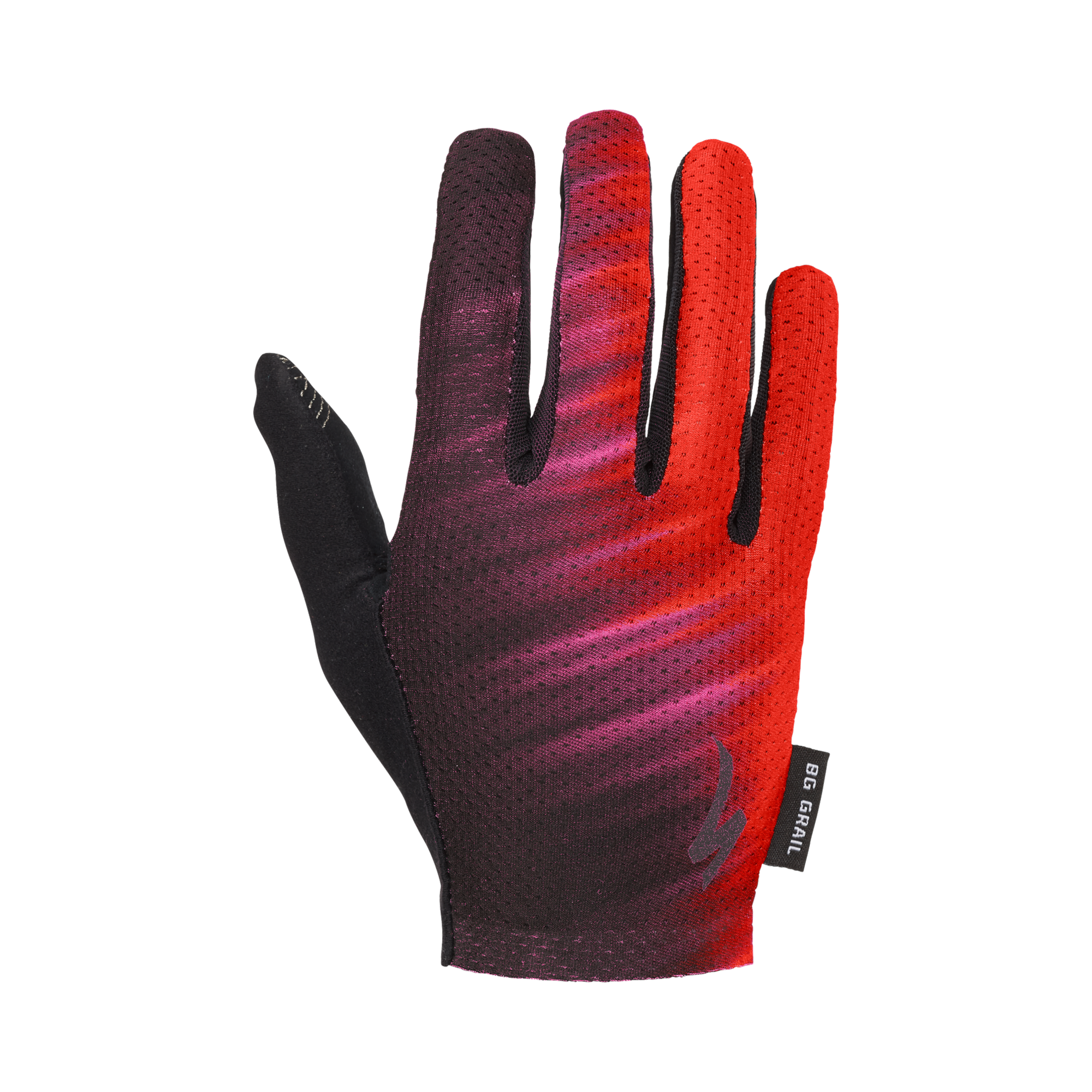 Specialized Women's Body Geometry Grail Long Finger Gloves - Acid Lava/Black Faze