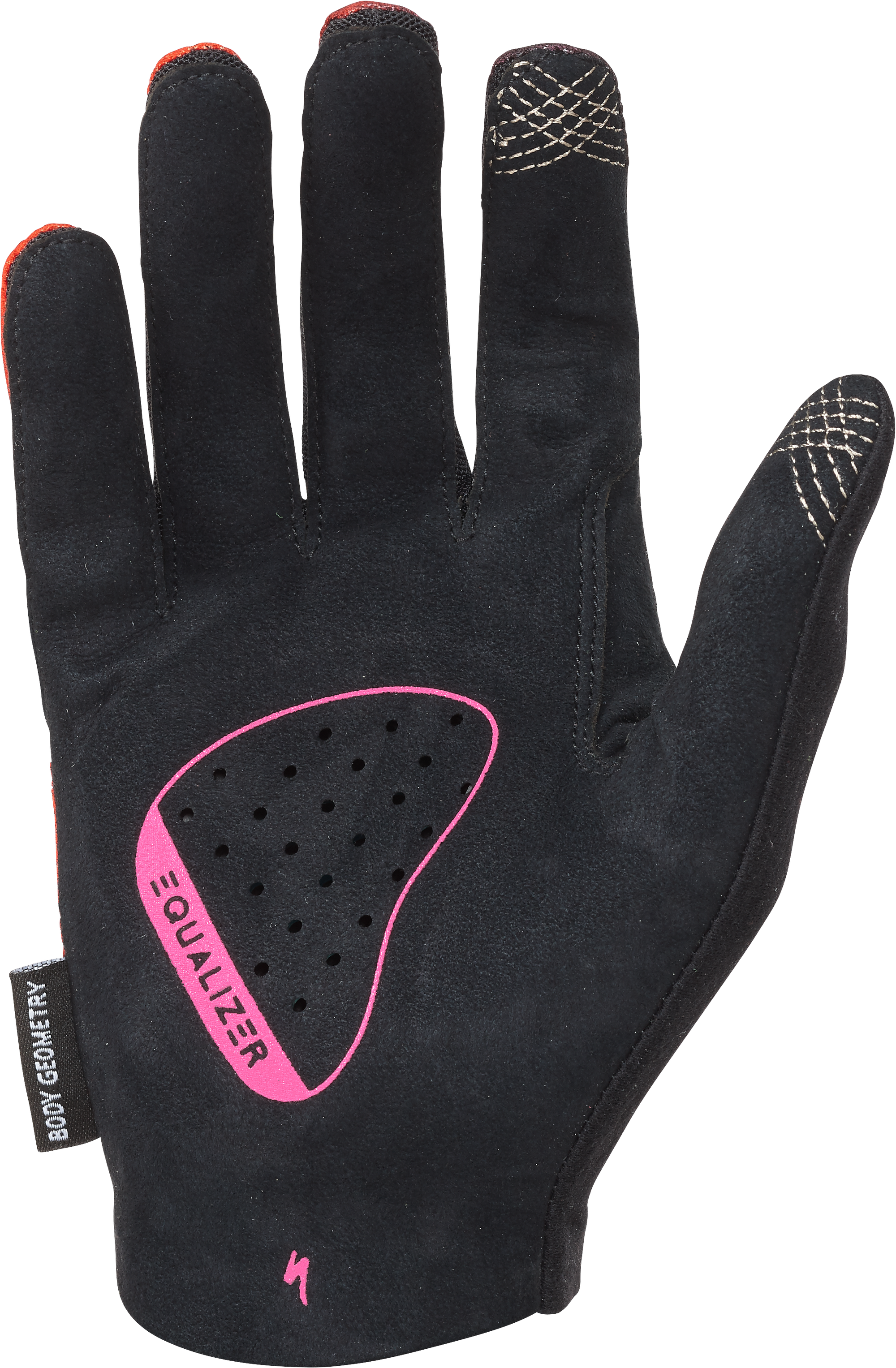 Specialized Women's Body Geometry Grail Long Finger Gloves - Acid Lava/Black Faze