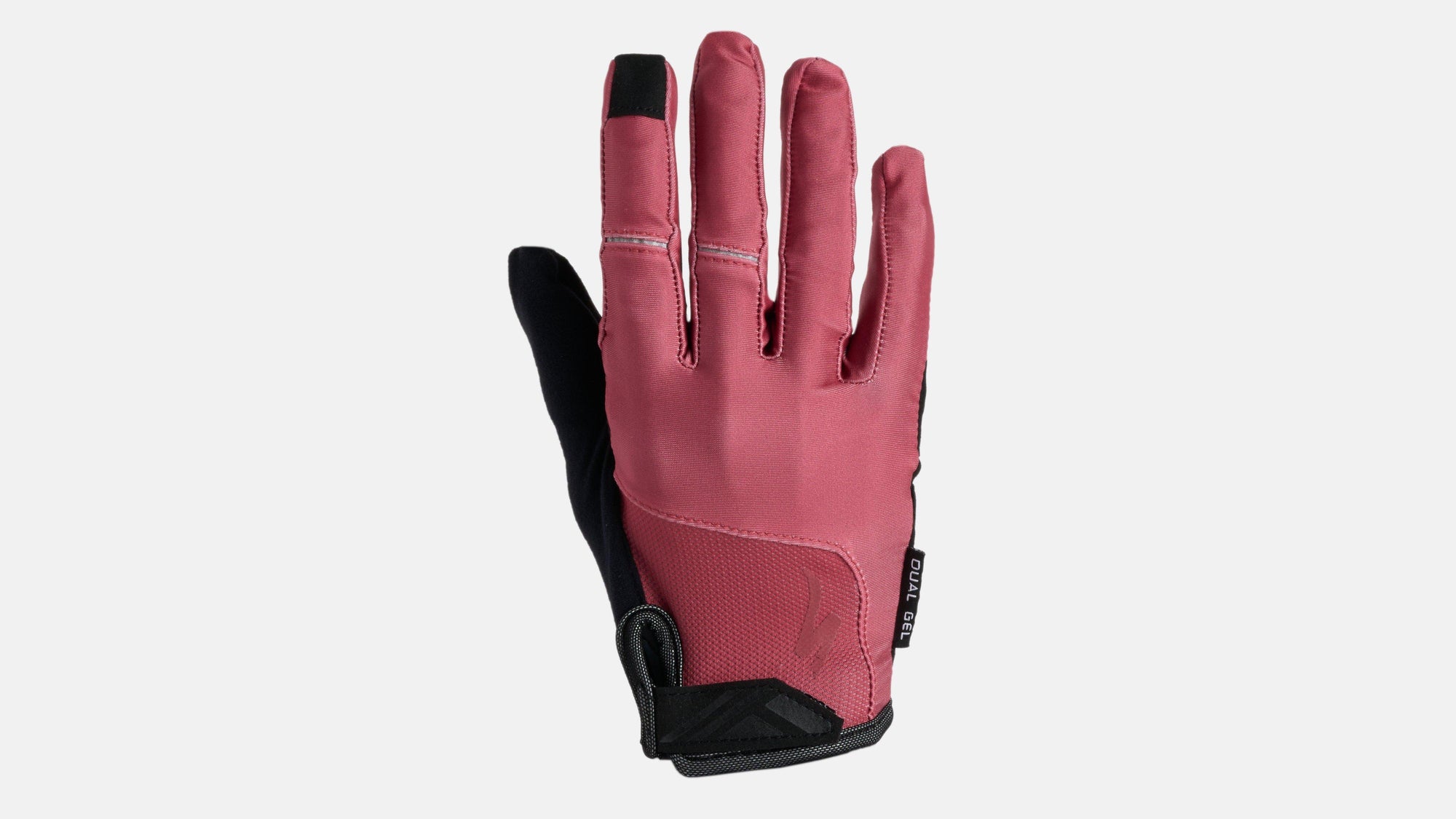 Specialized Men's Body Geometry Dual-Gel Long Finger Gloves - Dusty Rose