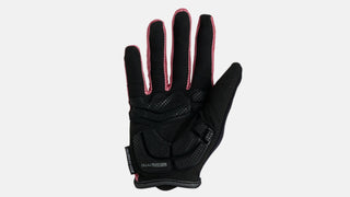 Specialized Women's Body Geometry Dual-Gel Long Finger Gloves - Dusty Rose