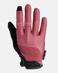 Specialized Women's Body Geometry Dual-Gel Long Finger Gloves - Dusty Rose