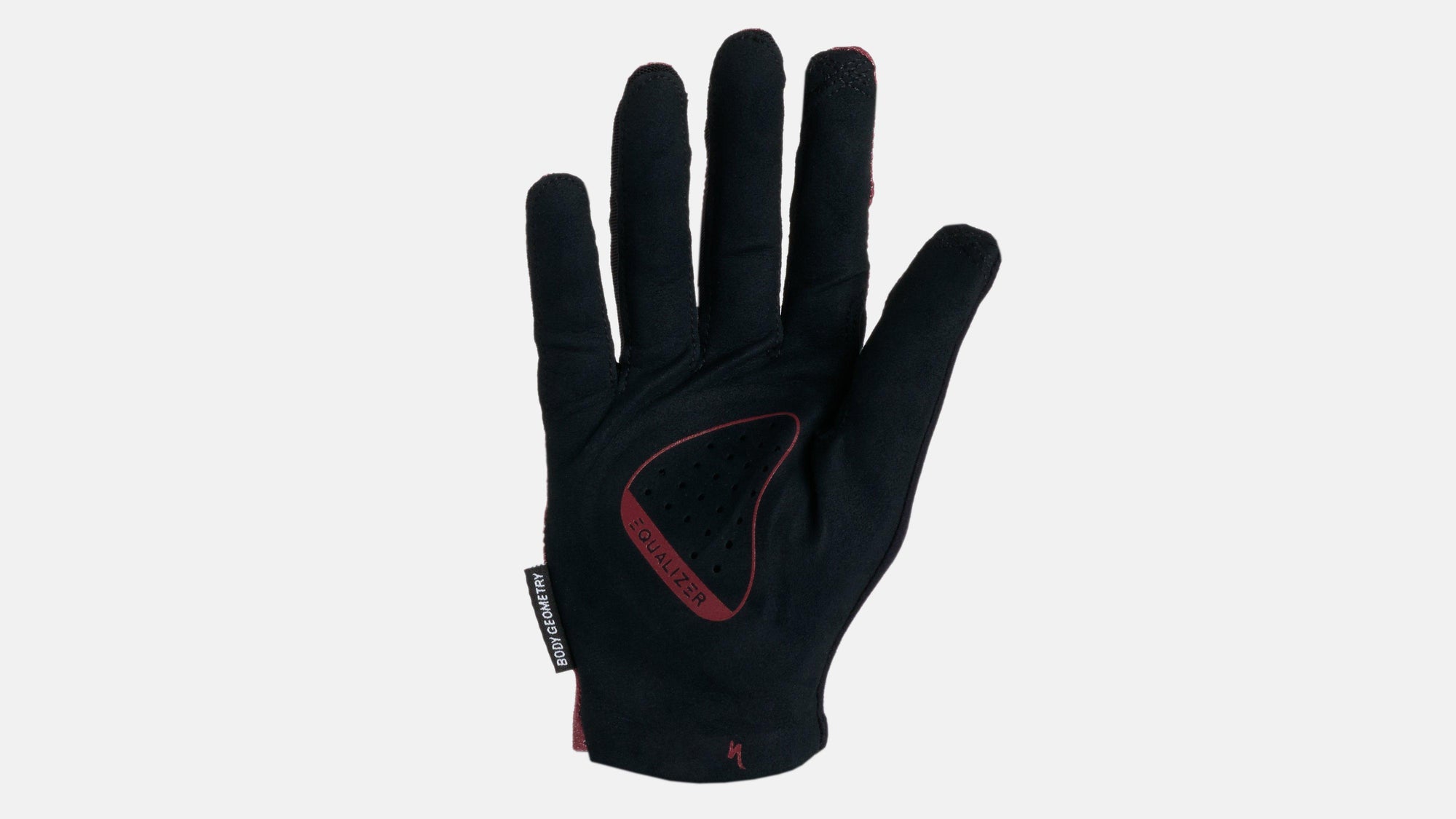 Specialized Men's Body Geometry Grail Long Finger Gloves - Garnet Red