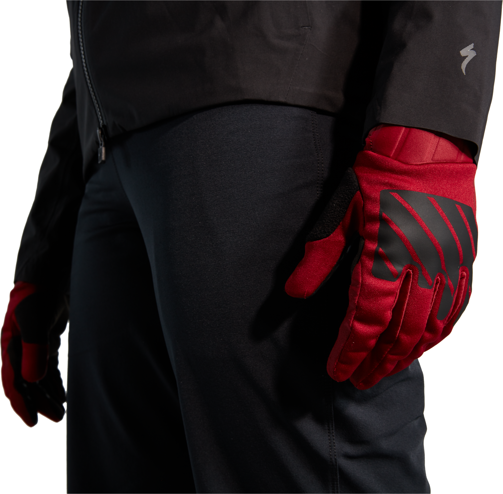 Specialized Women's Trail Thermal Gloves - Crimson