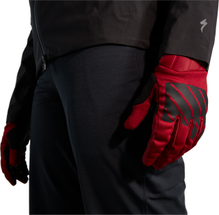 Specialized Women's Trail Thermal Gloves - Crimson