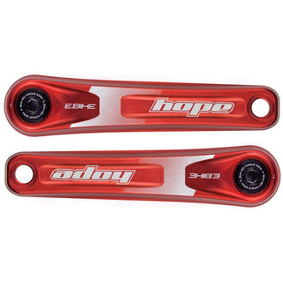 Hope Crankset E-Bike No Spider - 155mm Red