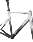 Specialized Allez Sprint Frameset - Raw Aluminum - Black Fade/Black Chrome