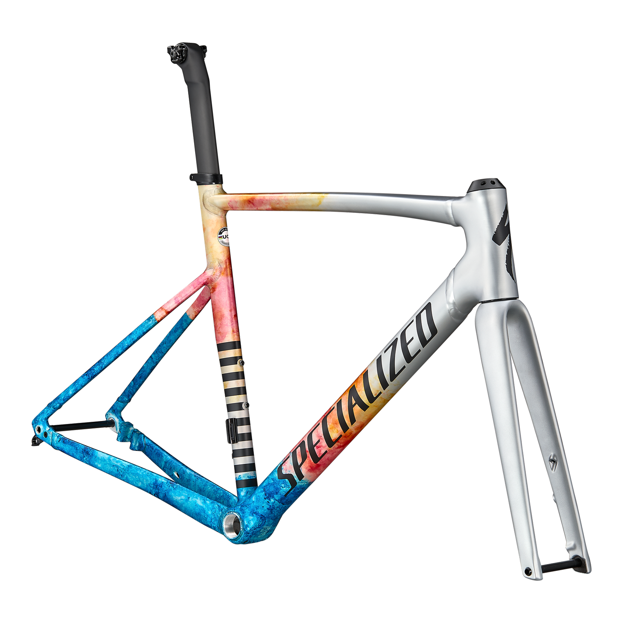 Specialized Allez Sprint Frameset - Water Effect/Black
