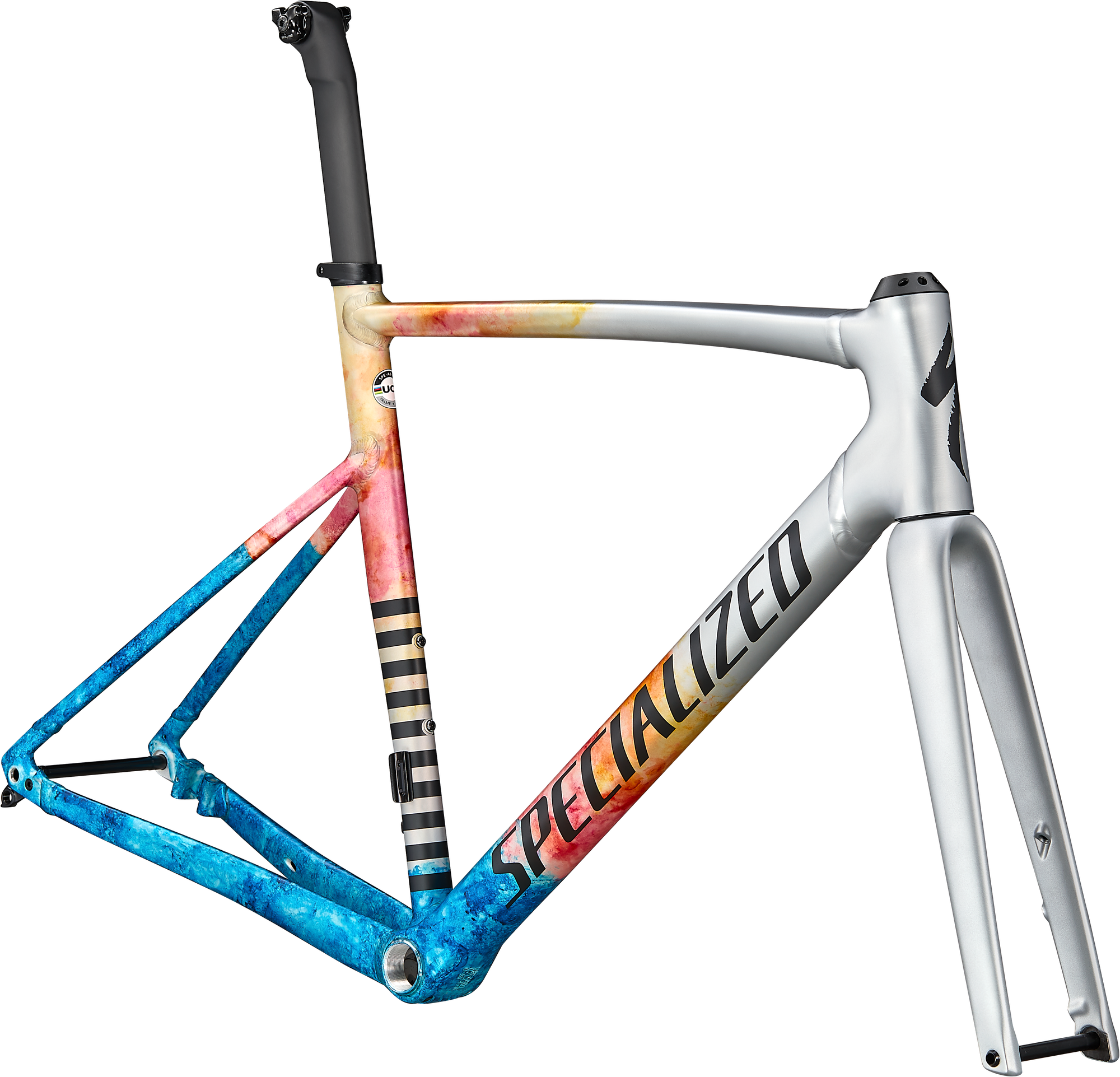 Specialized Allez Sprint Frameset - Water Effect/Black