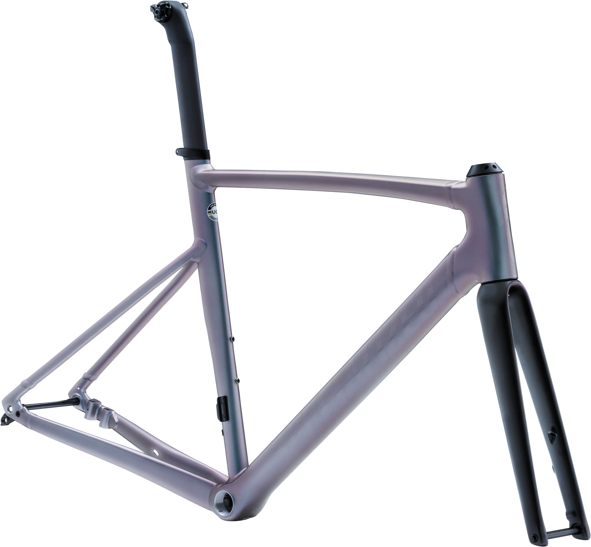Specialized Allez Sprint Frameset - Aluminum/Color Run/Satin Logos