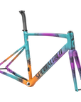 Specialized Allez Sprint Frameset - D'Aluisio Smartweld Alloy - Gloss Ink Technique/Lagoon Blue, Purple Orchid, Orange Tint/Midnight Shadow