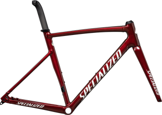 Specialized Allez Sprint Frameset - D'Aluisio Smartweld Alloy - Gloss Red Sky / White