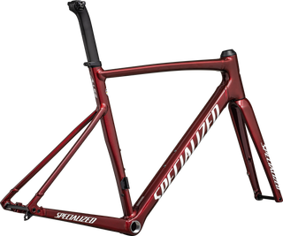 Specialized Allez Sprint Frameset - D'Aluisio Smartweld Alloy - Gloss Red Sky / White