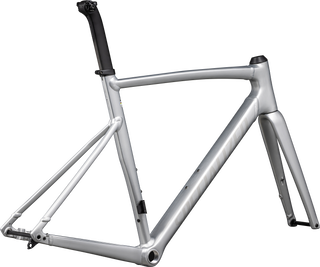 Specialized Allez Sprint Frameset - D'Aluisio Smartweld Alloy - Satin Fog Tint Brush / Black Pearl