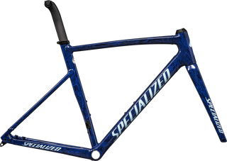 Specialized Allez Sprint Frameset - D'Aluisio Smartweld Alloy - Gloss Blue Onyx + Sapphire Blue Strata Astral Blue