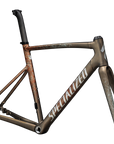 Specialized Allez Sprint Frameset - D'Aluisio Smartweld Alloy - Copper Multicolor Blurred Impasto / Brushed Liquid Metal