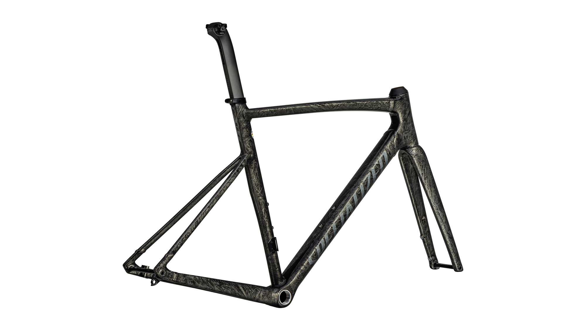 Specialized Allez Sprint Frameset - D'Aluisio Smartweld Alloy - Gloss Charcoal Tint Strata / Fog Tint