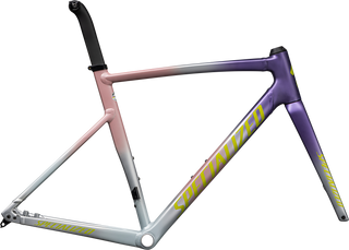 Specialized Allez Sprint Frameset - D'Aluisio Smartweld Alloy - Satin Dusty Pink Multicolor Radial Fade / Ion Metallic