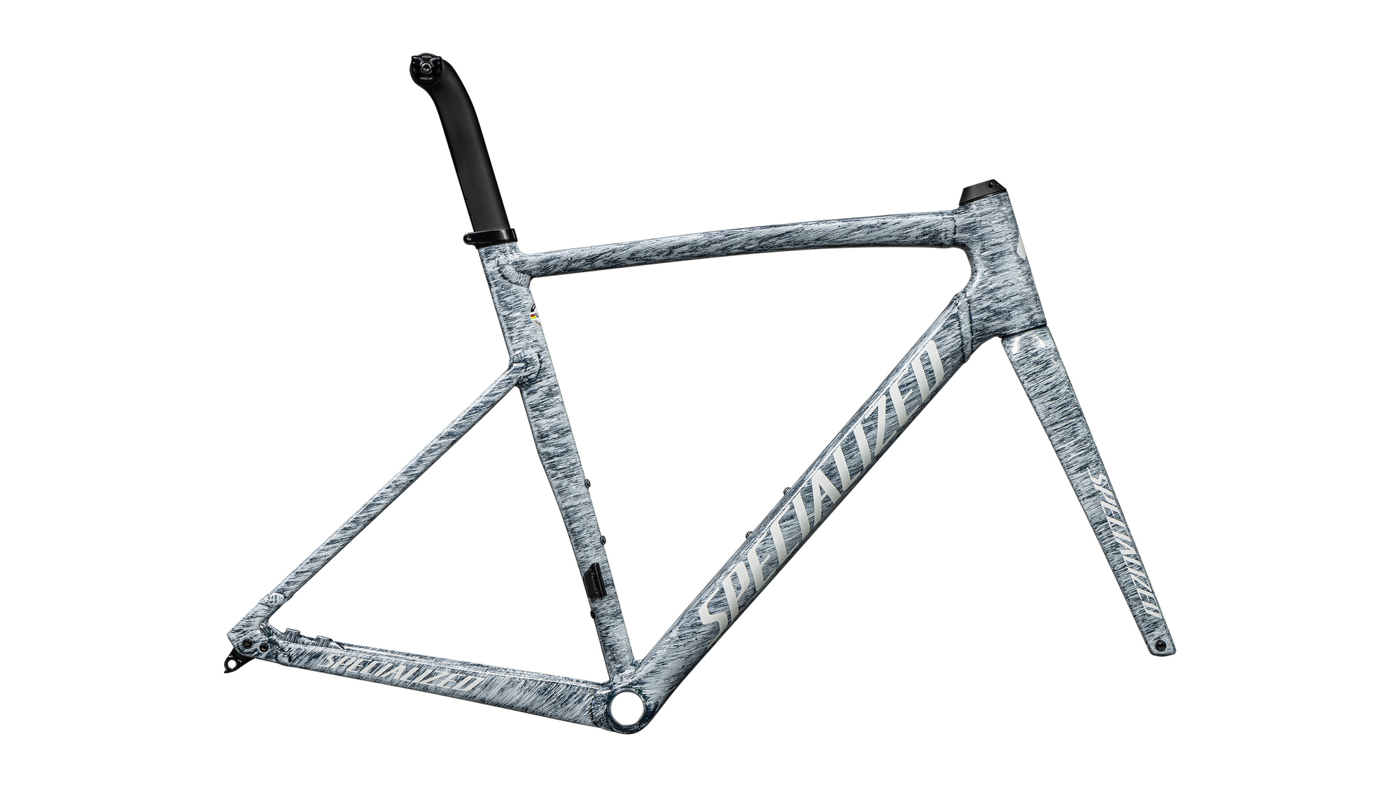 Specialized Allez Sprint Frameset - D'Aluisio Smartweld Alloy - Satin Sea Foam / Gloss Dune White