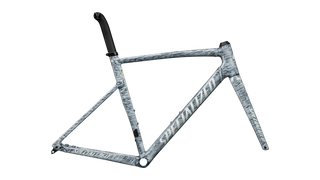 Specialized Allez Sprint Frameset - D'Aluisio Smartweld Alloy - Satin Sea Foam / Gloss Dune White