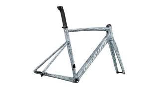 Specialized Allez Sprint Frameset - D'Aluisio Smartweld Alloy - Satin Sea Foam / Gloss Dune White