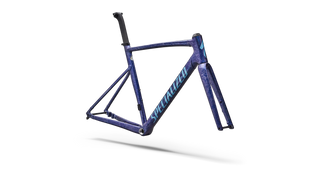 Specialized Allez Sprint Frameset - D'Aluisio Smartweld Alloy - Majesty Blue/Glacial Metallic Impasto