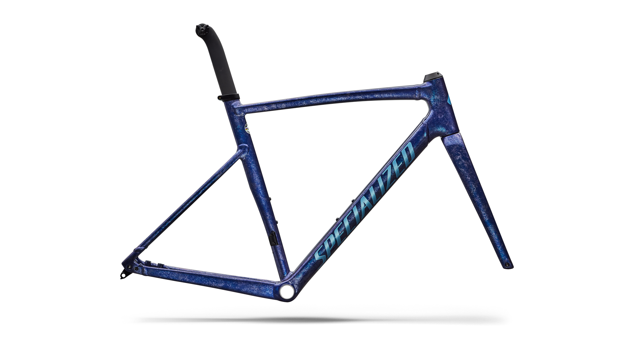 Specialized Allez Sprint Frameset - D'Aluisio Smartweld Alloy - Majesty Blue/Glacial Metallic Impasto