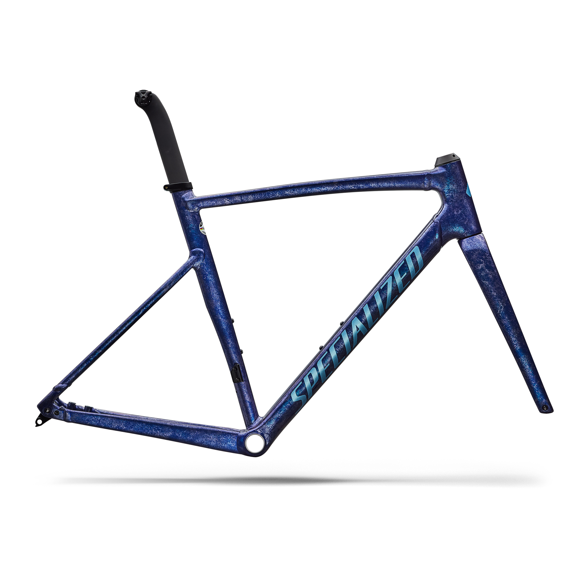 Specialized Allez Sprint Frameset - D'Aluisio Smartweld Alloy - Majesty Blue/Glacial Metallic Impasto
