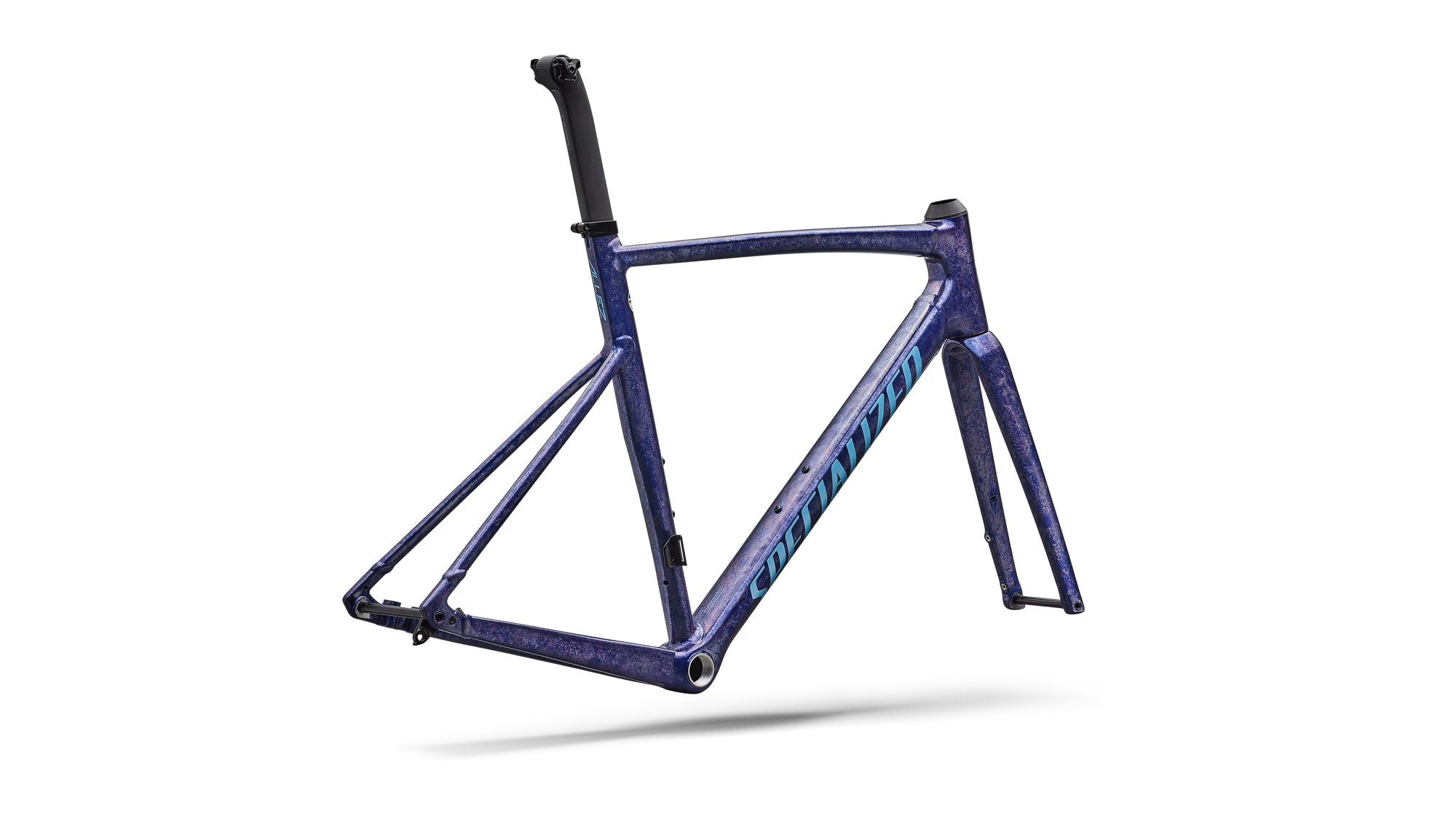 Specialized Allez Sprint Frameset - D'Aluisio Smartweld Alloy - Majesty Blue/Glacial Metallic Impasto