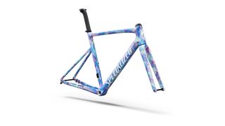 Specialized Allez Sprint Frameset - D'Aluisio Smartweld Alloy - Multi-Color Dry Brush/White