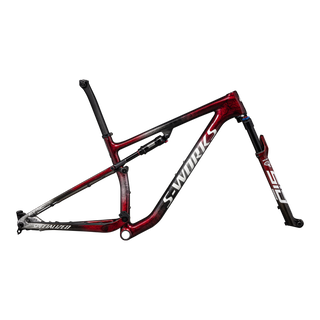 Specialized S-Works Epic Frameset - Gloss Red Tint / Black Tint / Flake Silver / Granite