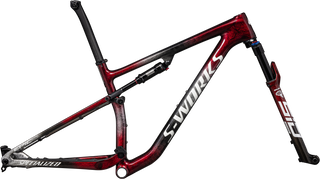 Specialized S-Works Epic Frameset - Gloss Red Tint / Black Tint / Flake Silver / Granite
