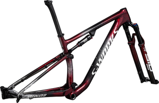 Specialized S-Works Epic Frameset - Gloss Red Tint / Black Tint / Flake Silver / Granite