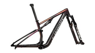 Specialized S-Works Epic 8 Frameset - Rockshox SIDLuxe Ultimate - Gloss Carbon/Metallic Vivid Pink/Viavi Magenta Gold/Metallic Midnight Shadow/White