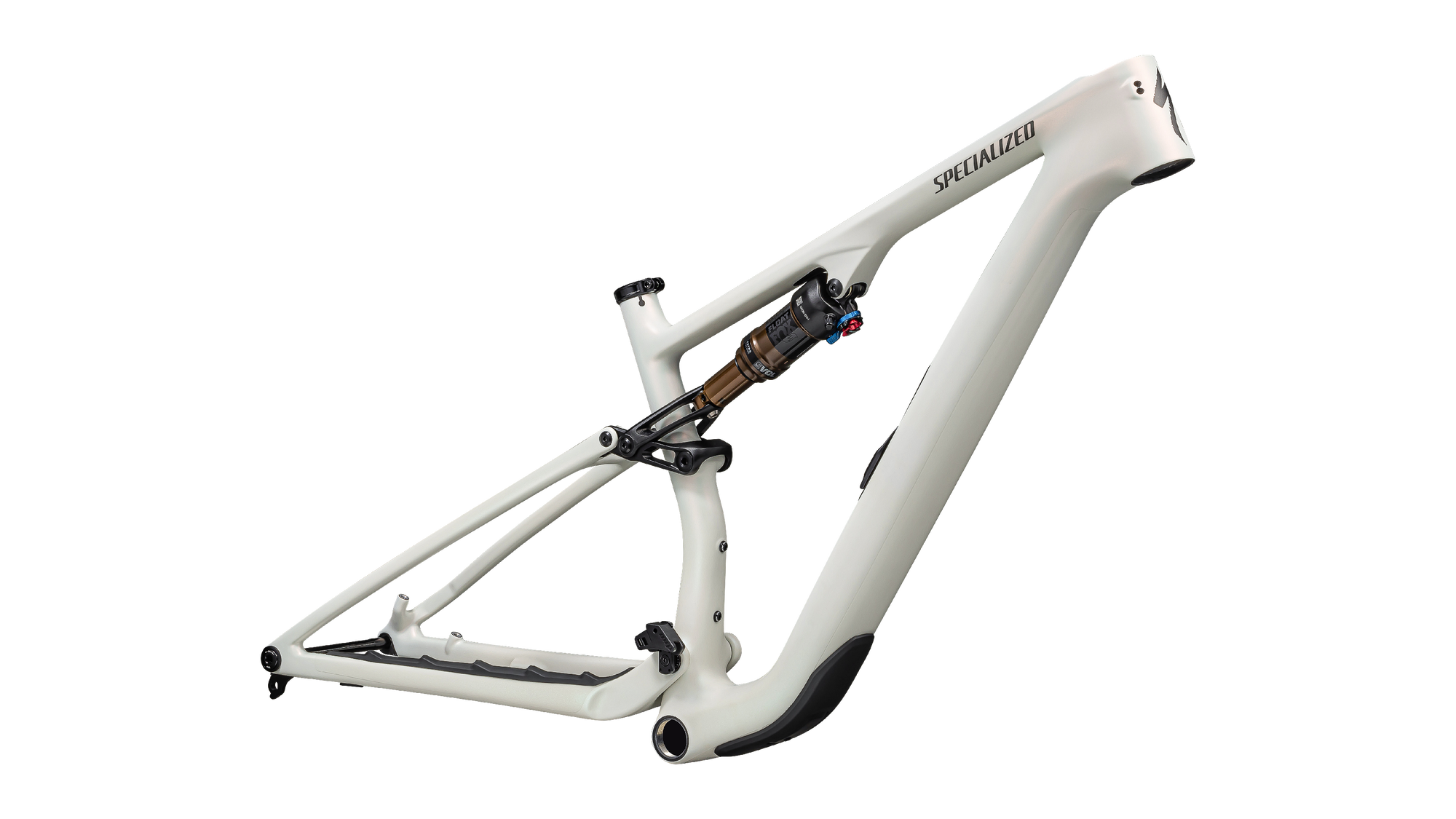 Specialized Epic 8 EVO Pro Frameset - FOX FLOAT Factory - Satin White Fog Tint/Smoke