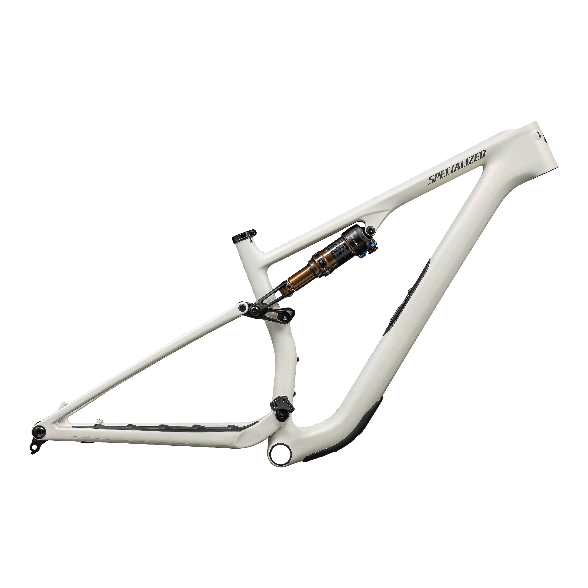 Specialized Epic 8 EVO Pro Frameset - FOX FLOAT Factory - Satin White Fog Tint/Smoke