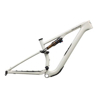 Specialized Epic 8 EVO Pro Frameset - FOX FLOAT Factory - Satin White Fog Tint/Smoke