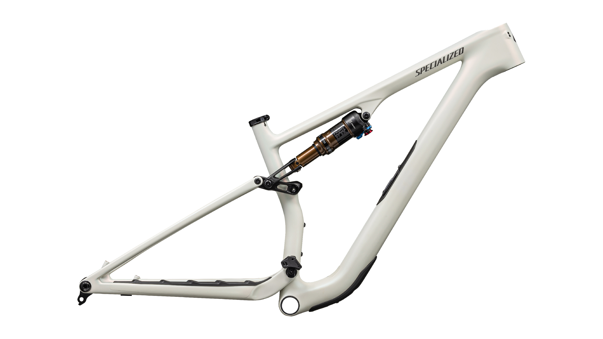 Specialized Epic 8 EVO Pro Frameset - FOX FLOAT Factory - Satin White Fog Tint/Smoke
