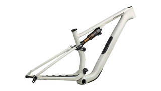 Specialized Epic 8 EVO Pro Frameset - FOX FLOAT Factory - Satin White Fog Tint/Smoke