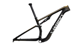Specialized S-Works Epic 8 Frameset - SRAM RockShox SIDLuxe Ultimate - Gloss Carbon Gold Pearl / Metallic White Silver