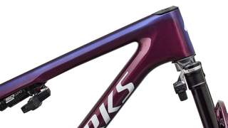 Specialized S-Works Epic 9 Frameset - Gloss Bordeaux Metallic / Blue Pearl Edge Fade / Metallic White Silver