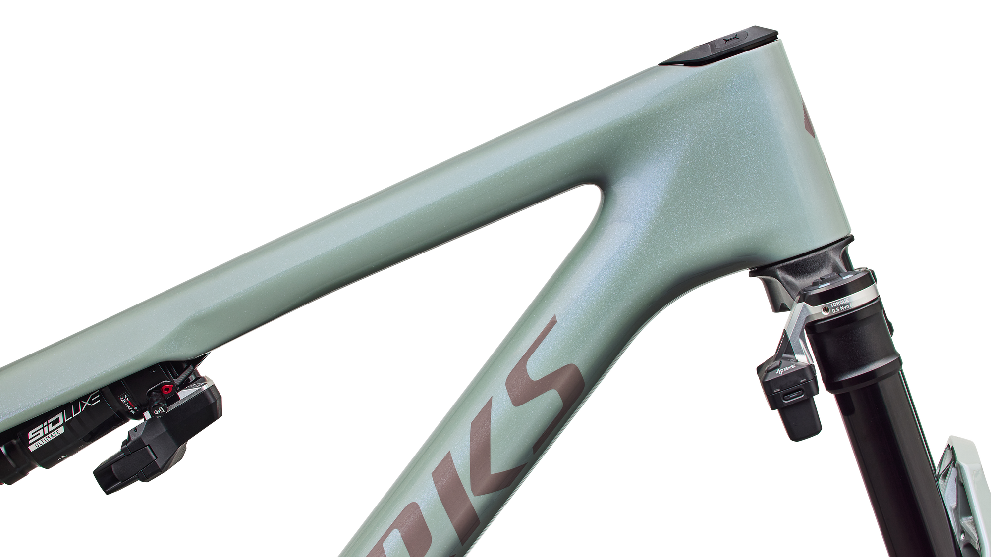 Specialized S-Works Epic 9 Frameset - Gloss Agave Grey / Violet Pearl / Desert Metallic