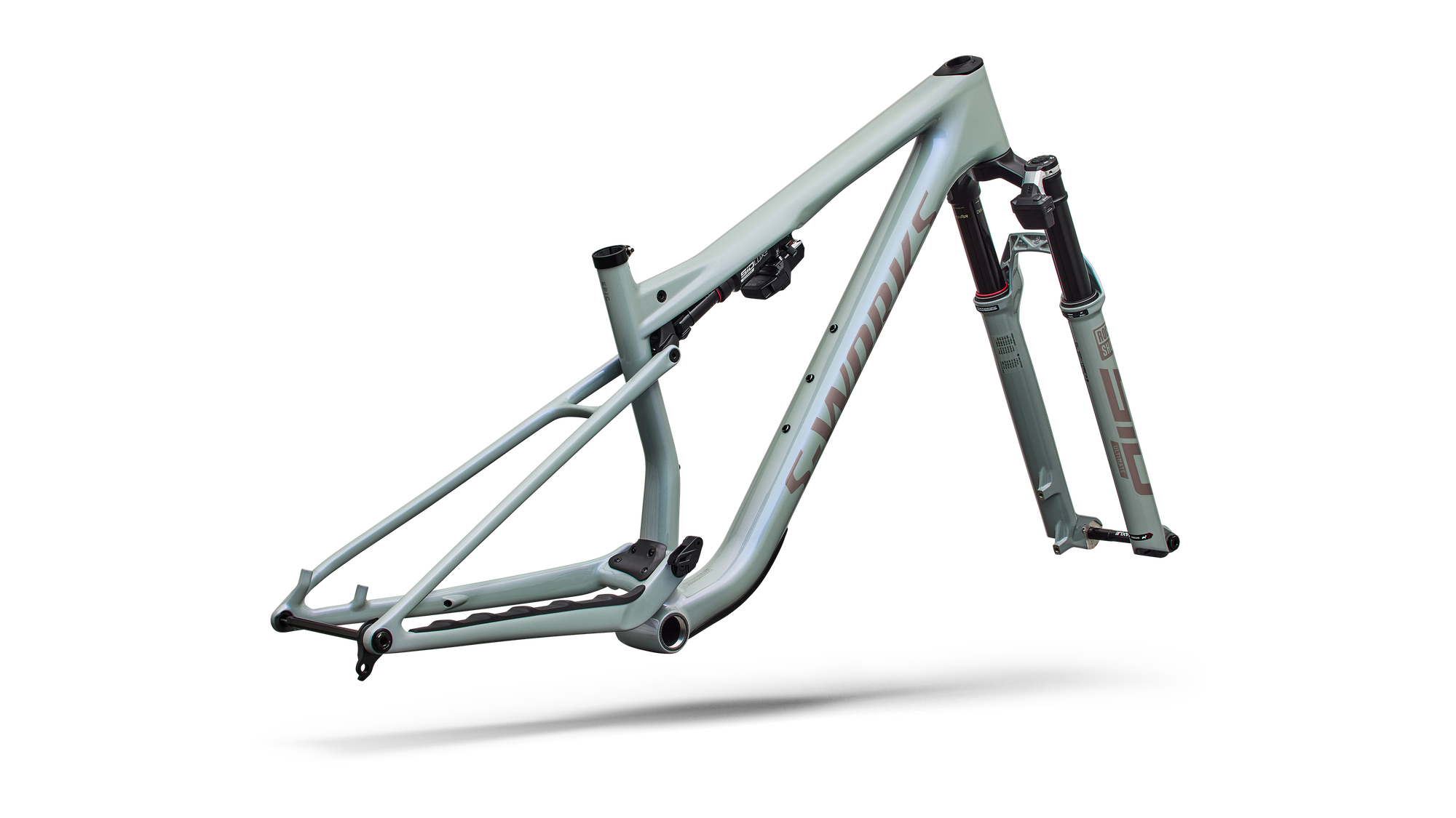 Specialized S-Works Epic 9 Frameset - Gloss Agave Grey / Violet Pearl / Desert Metallic