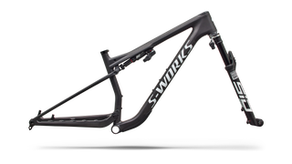 Specialized S-Works Epic 9 Frameset - Satin Carbon / Metallic White Silver