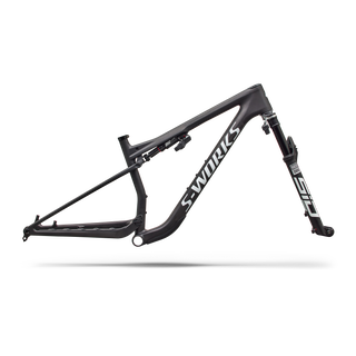 Specialized S-Works Epic 9 Frameset - Satin Carbon / Metallic White Silver